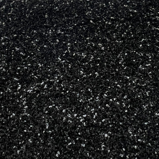 Jet Black Medium Eco Glitter Luminosity Glitter