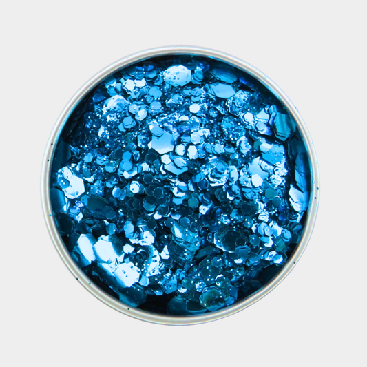 Sky Blue Eco Glitter Blend Luminosity Glitter