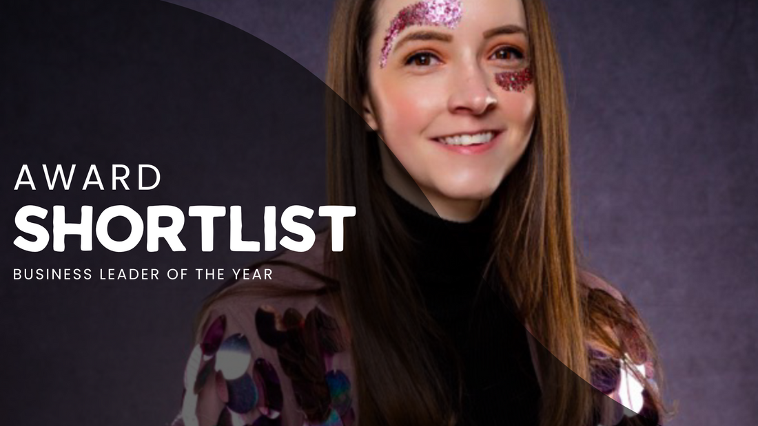Luminosity Glitter shortlisted for business leader of the year award 