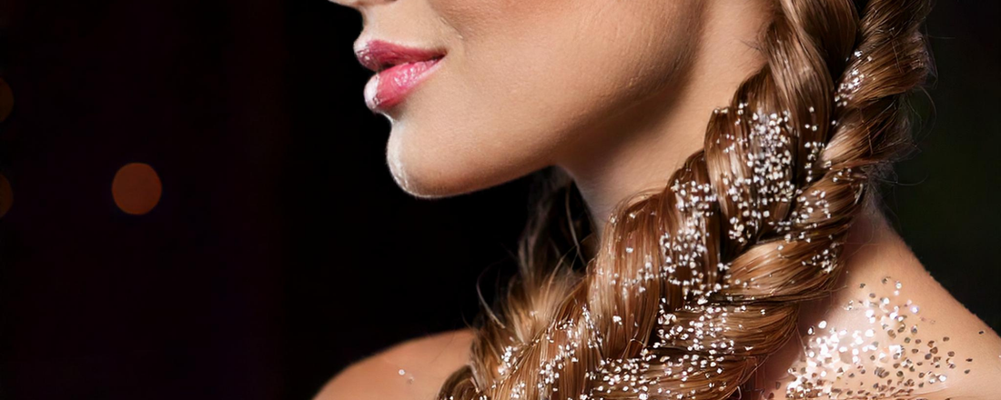 Sparkly Hair Glitter Ideas for the Festive Season