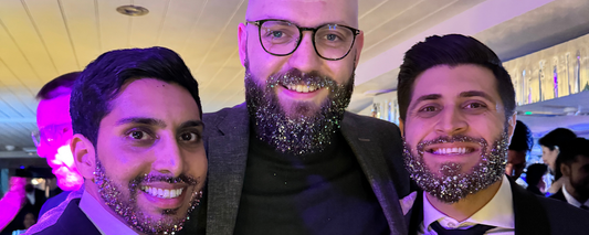 How to create a Glitter Beard