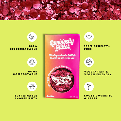 Blush Red Glitter Blend