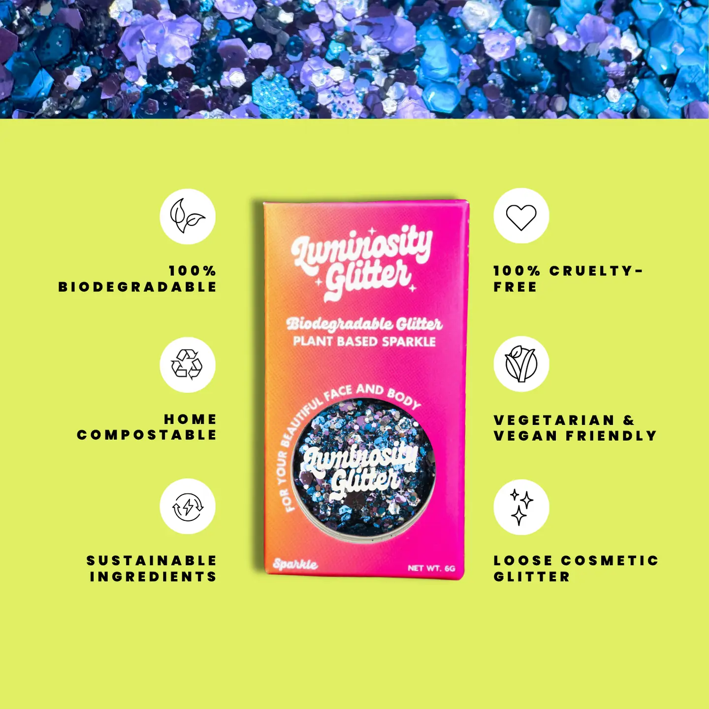 Glam Vamp Halloween Glitter