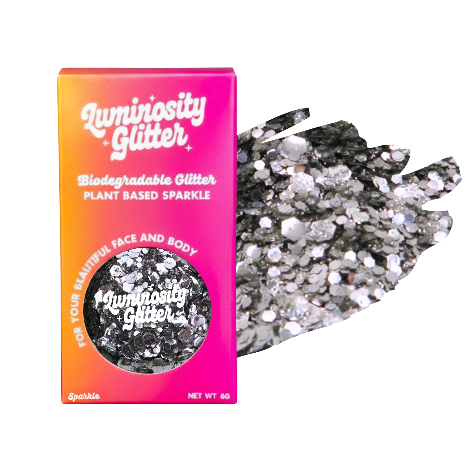 Silver moon glitter blend