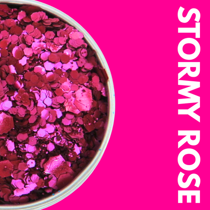 Stormy Rose Glitter Blend