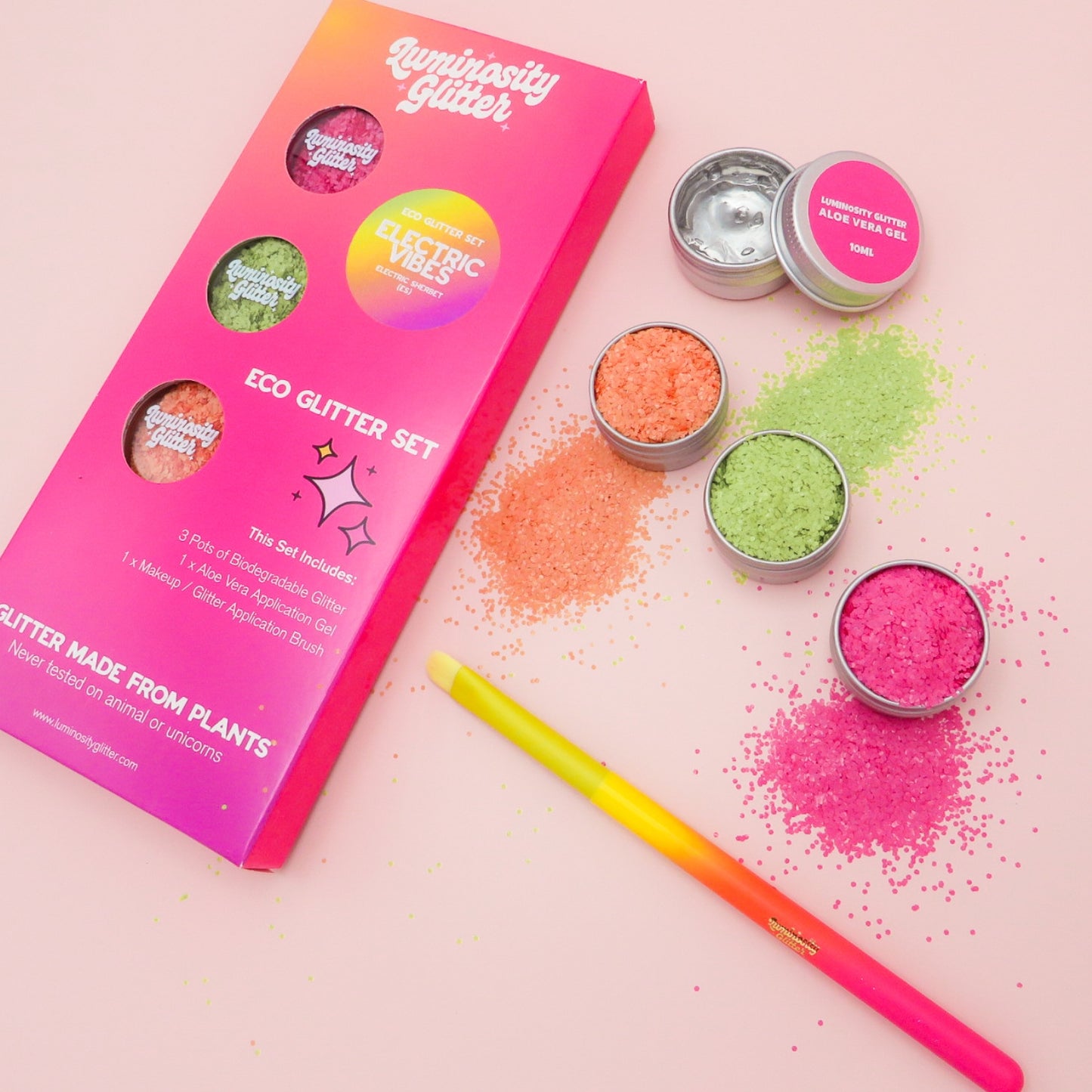 Electric Vibes Glitter Set Luminosity Glitter