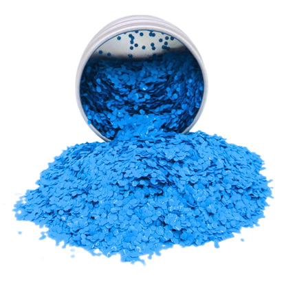 Bubblegum Blue Chunky Biodegradable Glitter 6g Pot (B2B) Luminosity Glitter