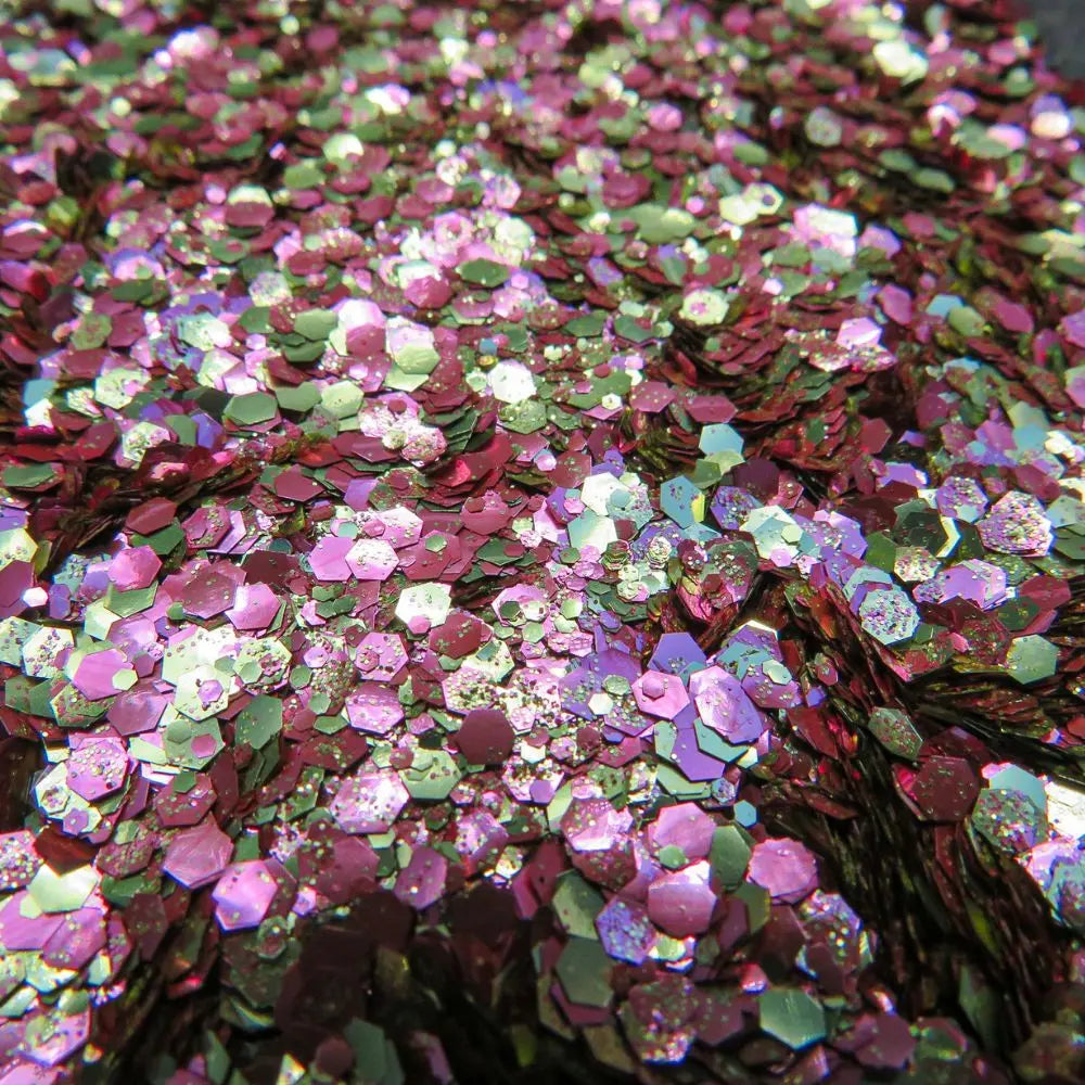 Champagne Festival Glitter Mix: biodegradable cosmetic glitter by Luminosity Glitter