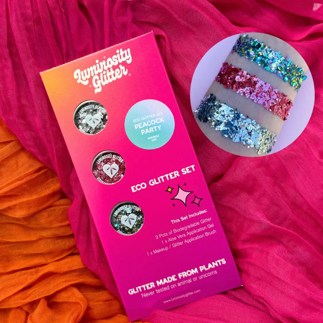 Eco Glitter Trio Set (B2B) Luminosity Glitter