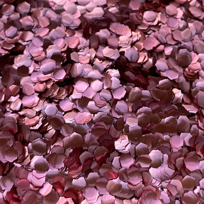 Rose Pink Super Chunky Glitter Luminosity Glitter
