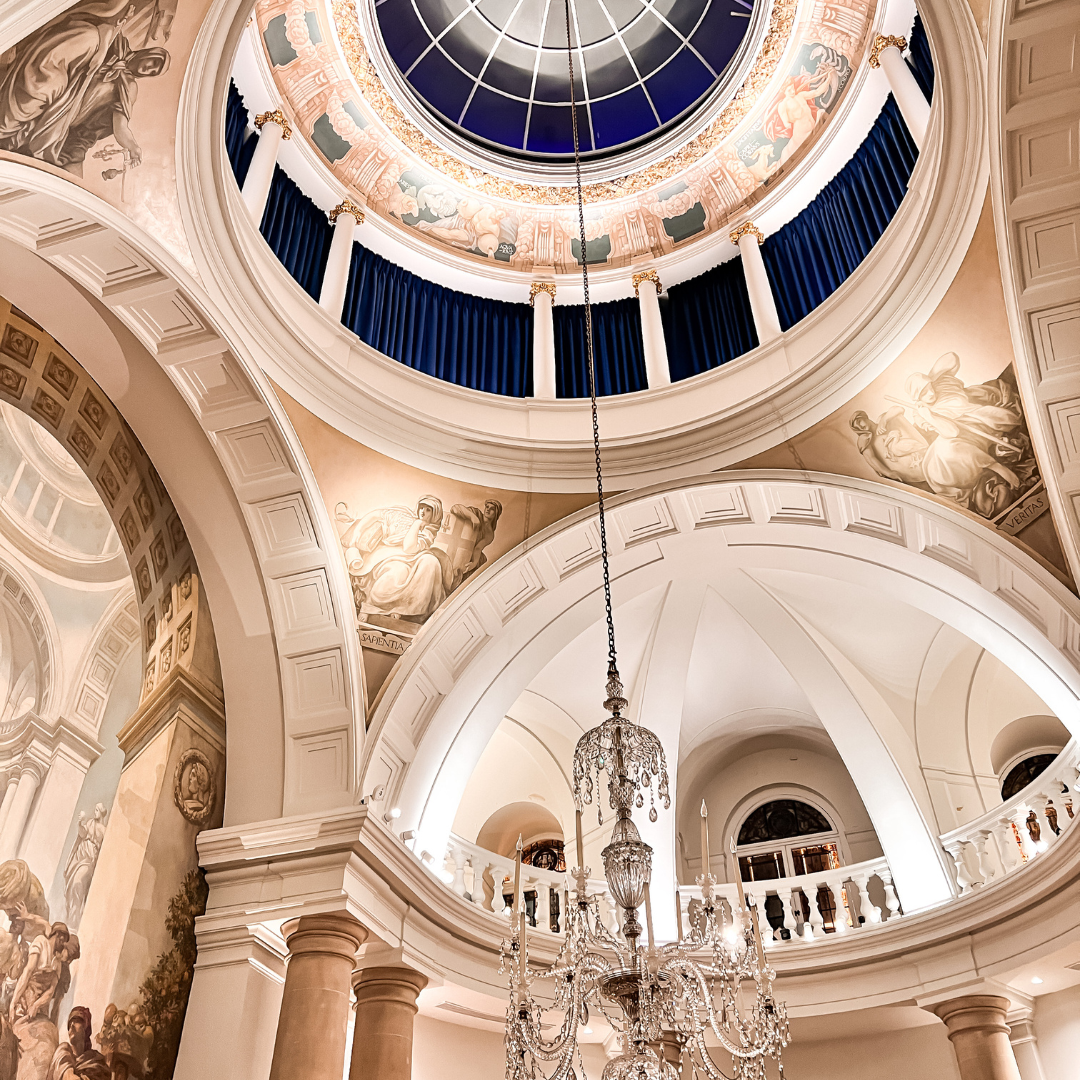 One Moorgate place in London for a festive eco glitter bar hire