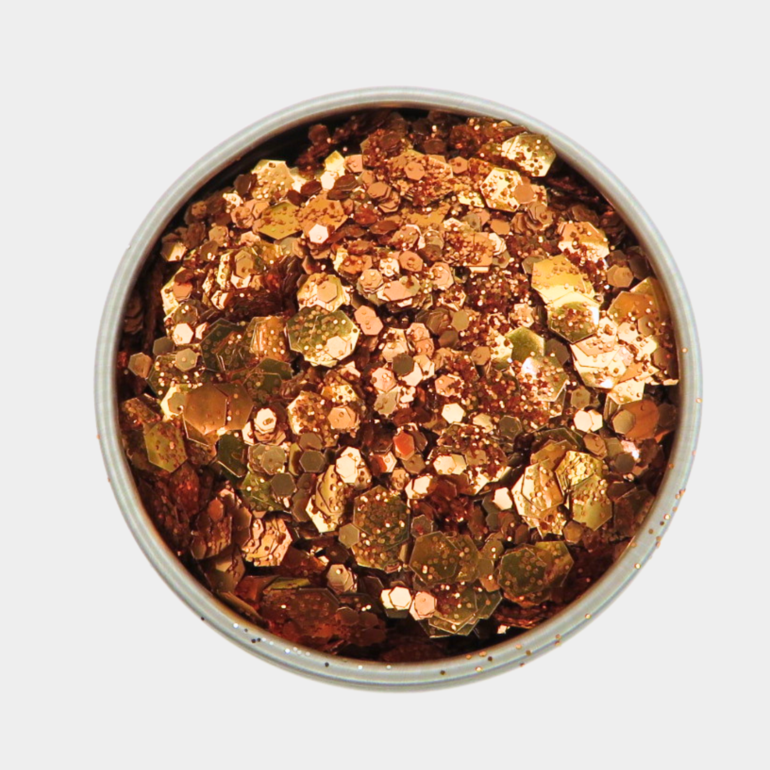 Orange Fizz Eco Glitter Blend Luminosity Glitter
