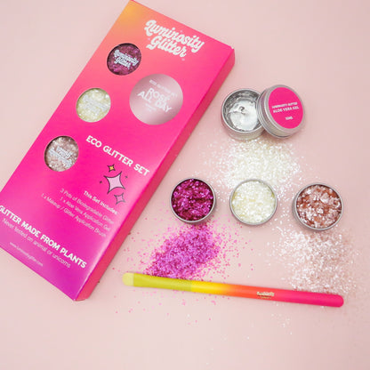 Rosè All Day Glitter Set Luminosity Glitter