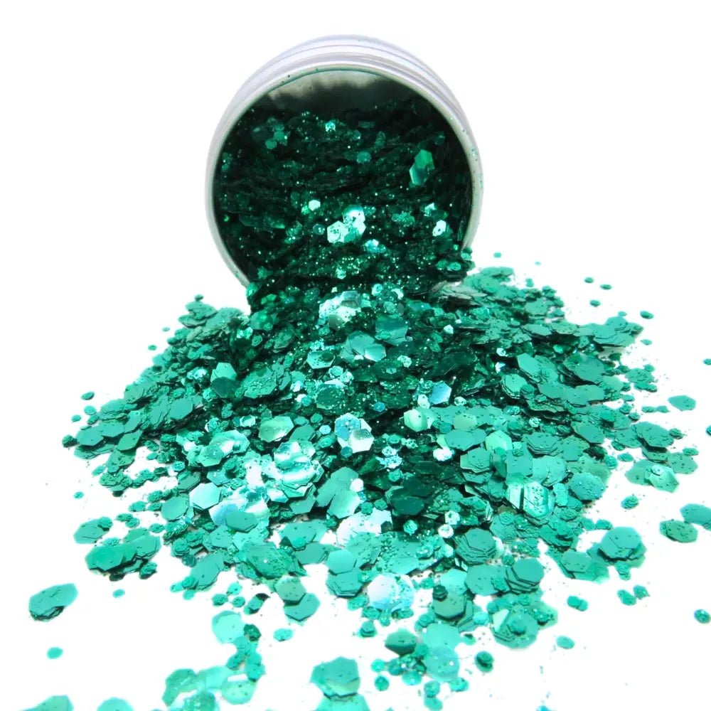 Festive Eco Glitter Beard Set Luminosity Glitter