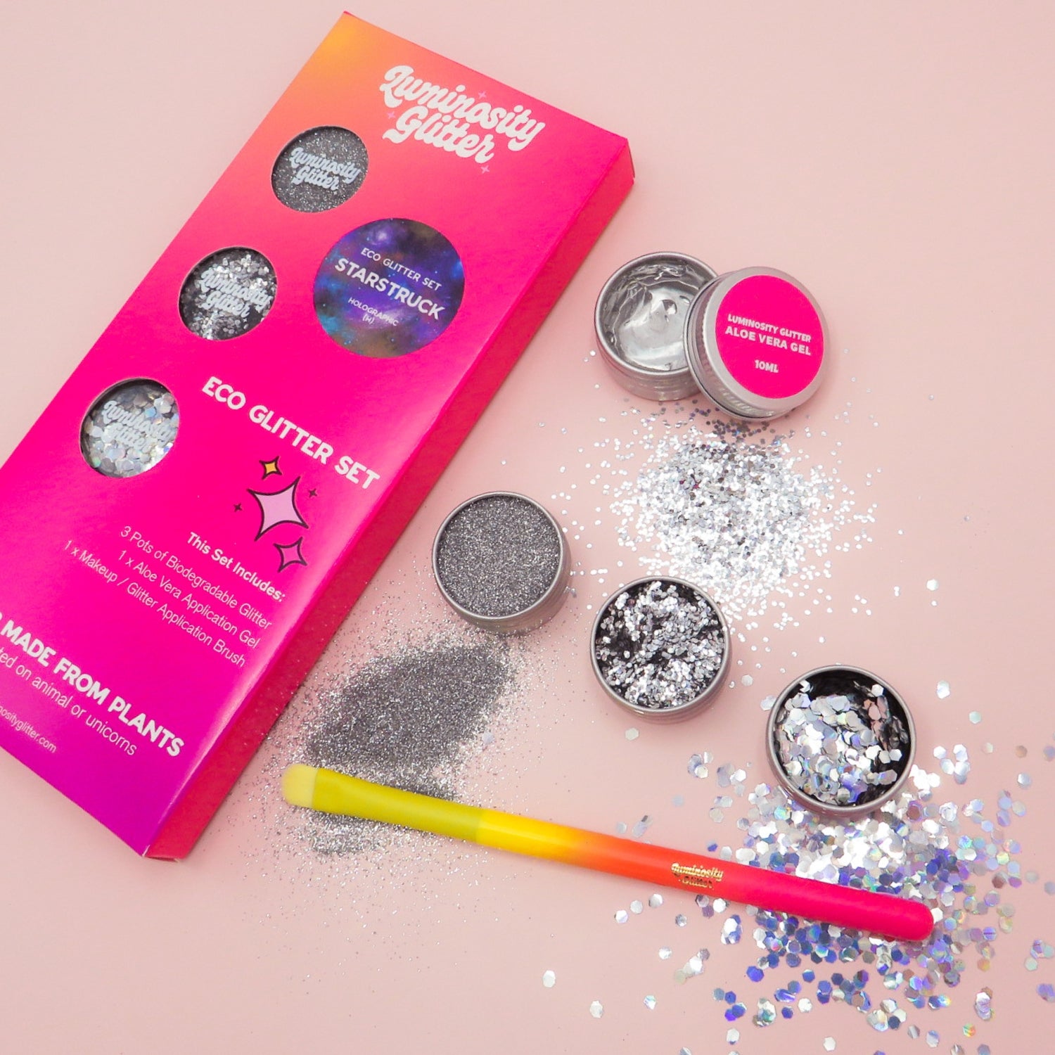 Starstruck Holographic Glitter Gift Set Luminosity Glitter
