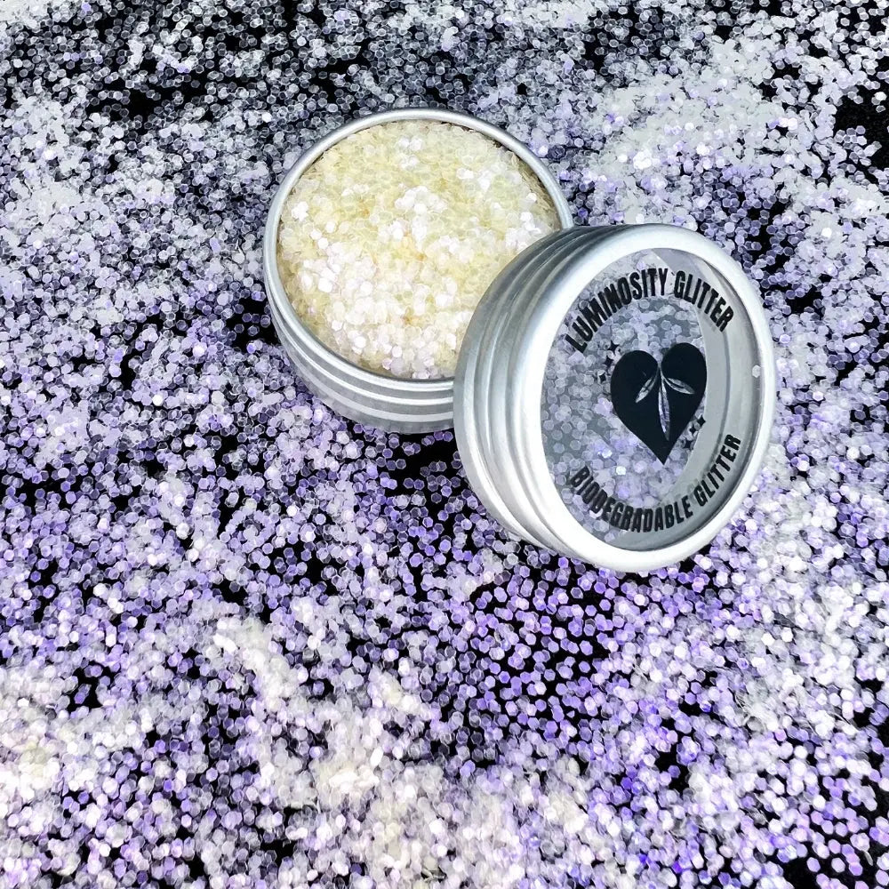 Opal Rose chunky iridescent biodegradable glitter from the PURE range