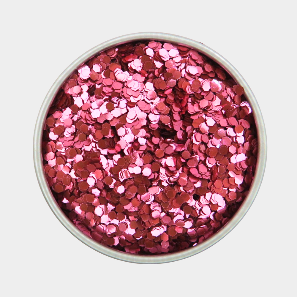 Rose Pink Chunky Eco Glitter Luminosity Glitter