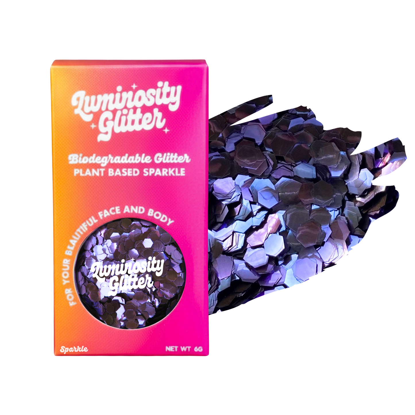 Purple Super Chunky Festival Glitter
