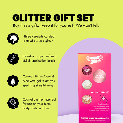 Rosè All Day Festival Glitter Set