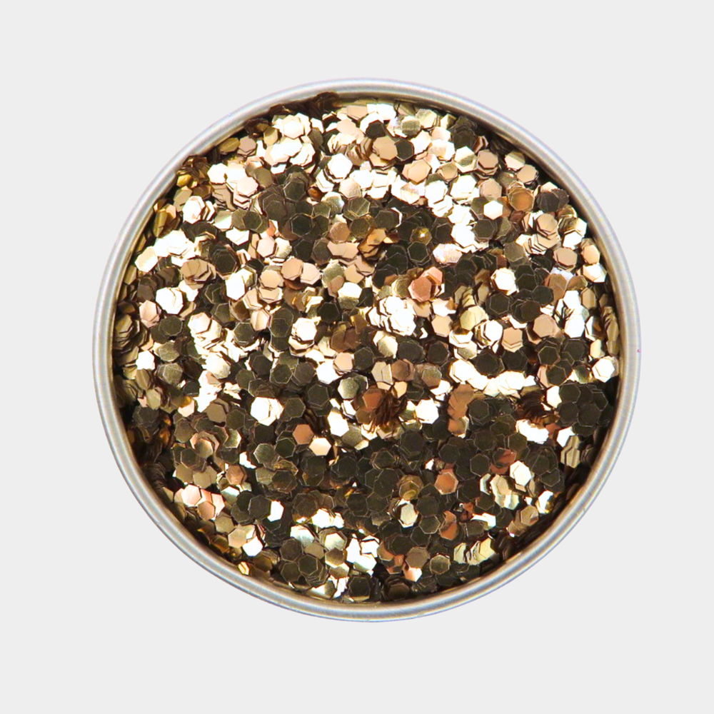 Rose Gold Chunky Eco Glitter Luminosity Glitter