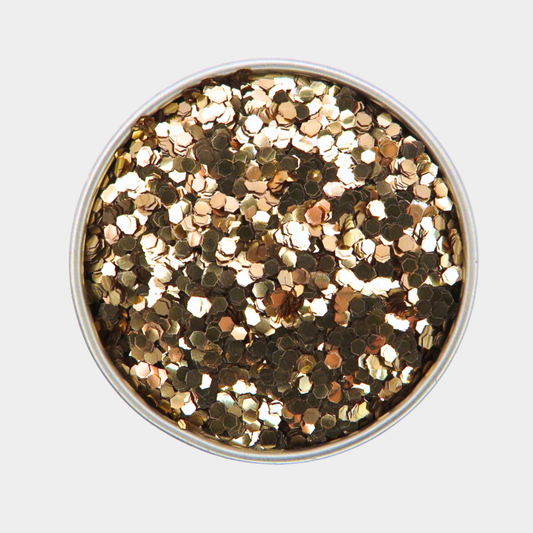 Rose Gold Chunky Eco Glitter Luminosity Glitter
