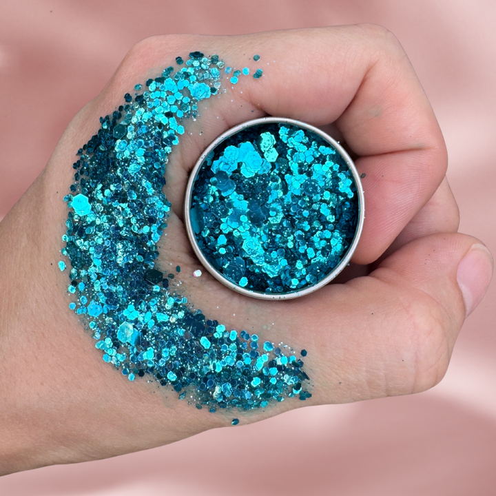 Sky Blue Eco Glitter Blend Luminosity Glitter
