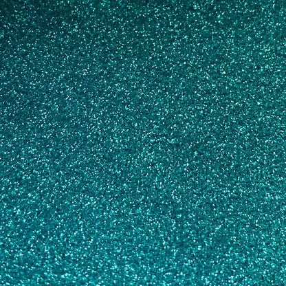 Fine turquoise eco friendly cosmetic glitter
