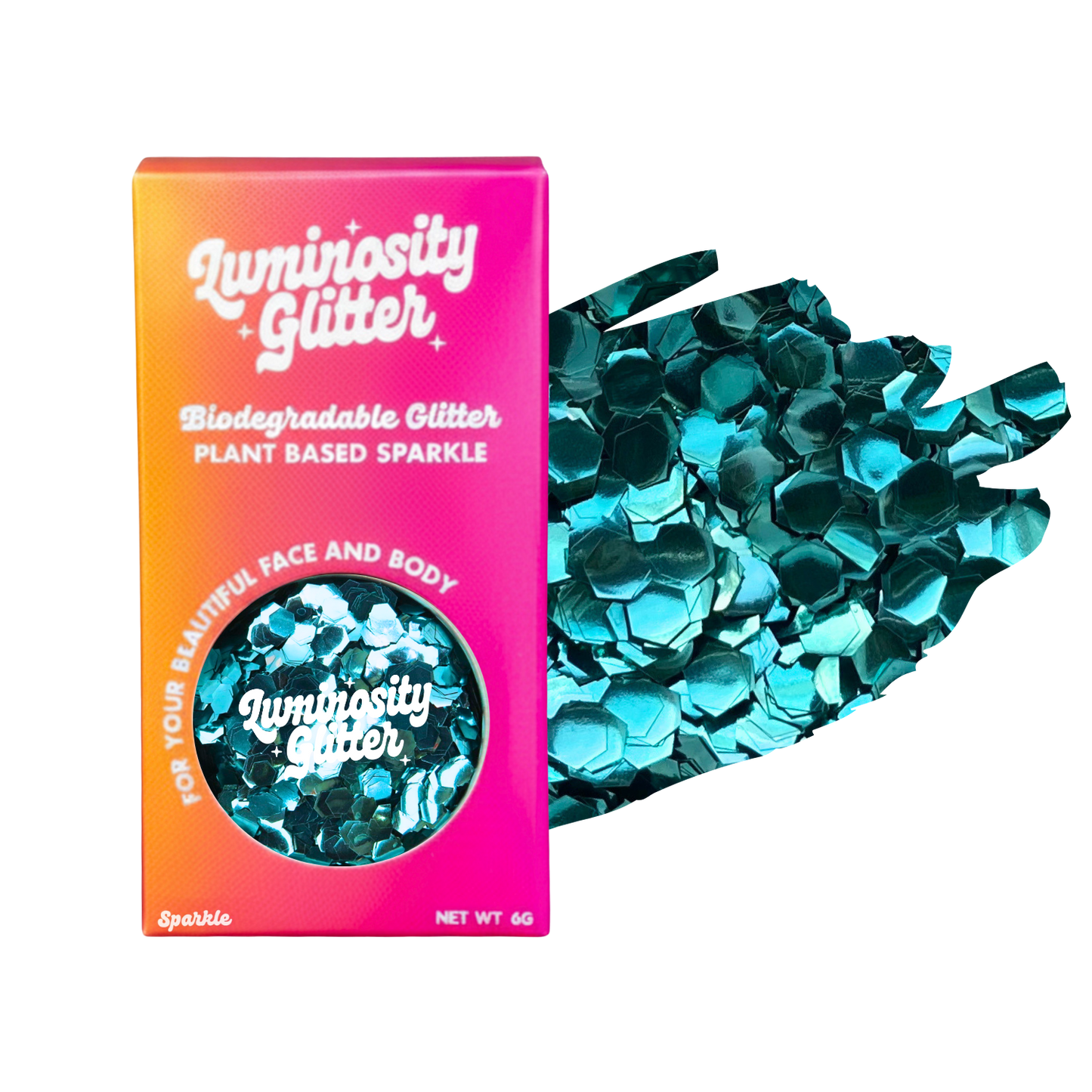 Turquoise Super Chunky Festival Glitter