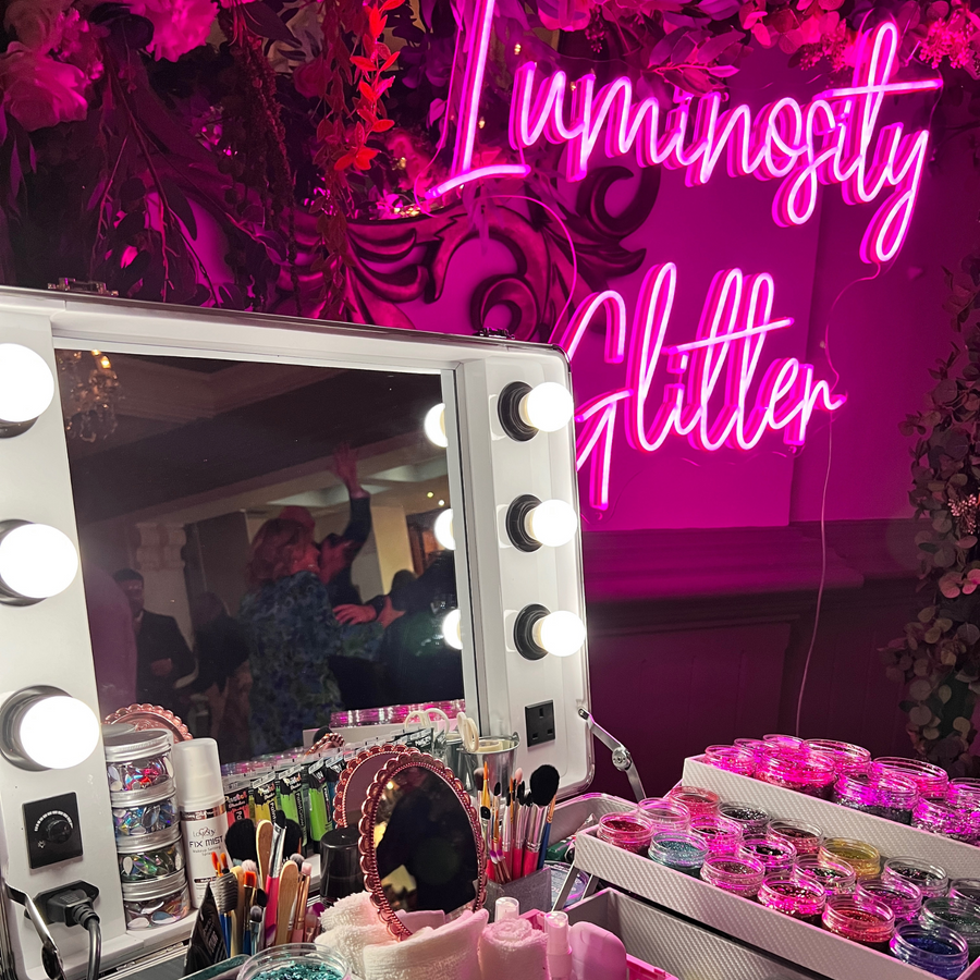 Wedding eco glitter bar in London