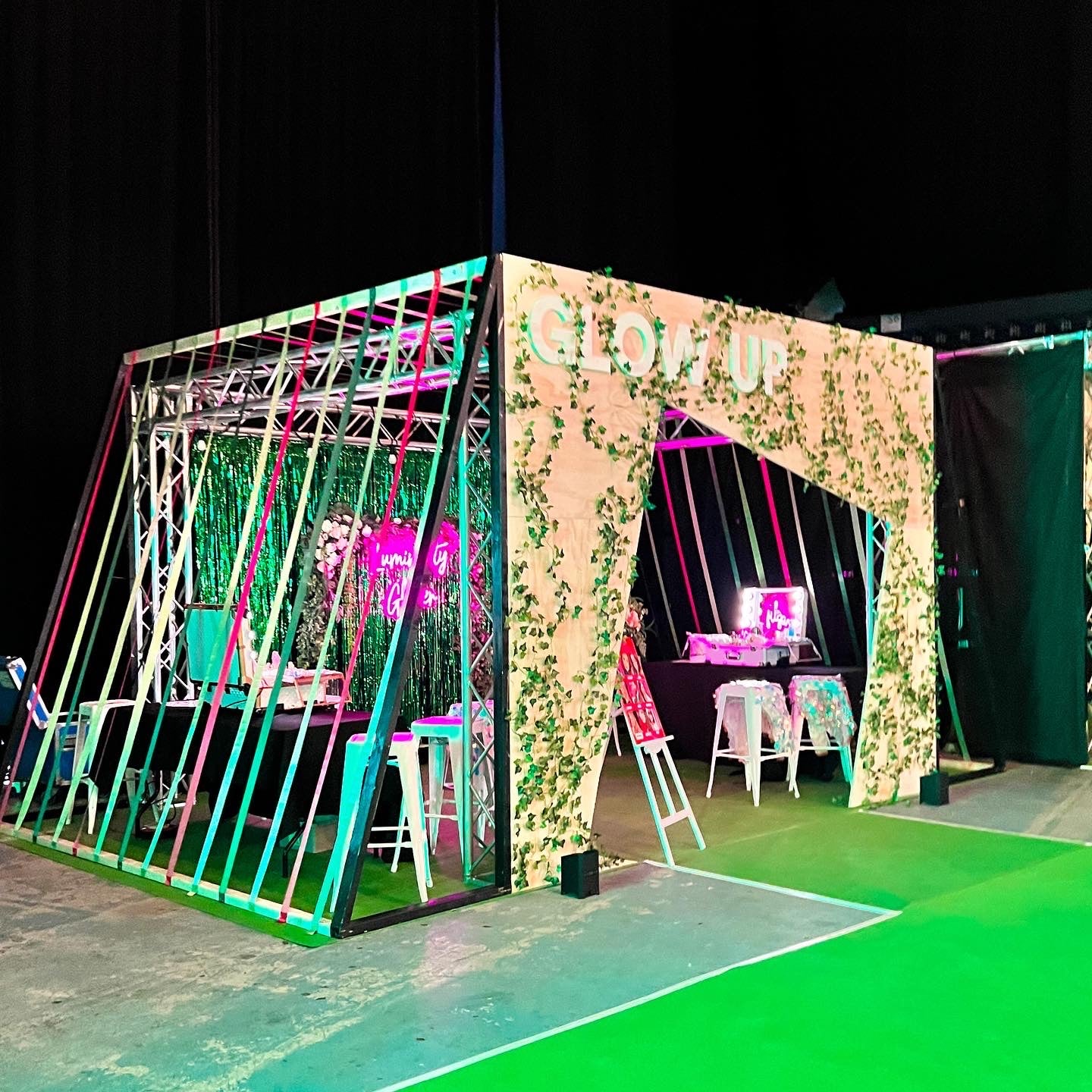 Corporate event brand activation at Wembley Arena